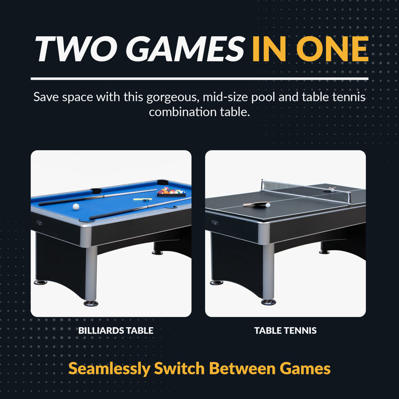 Hathaway Games Hathaway Maverick Deluxe 7 Ft Pool Table